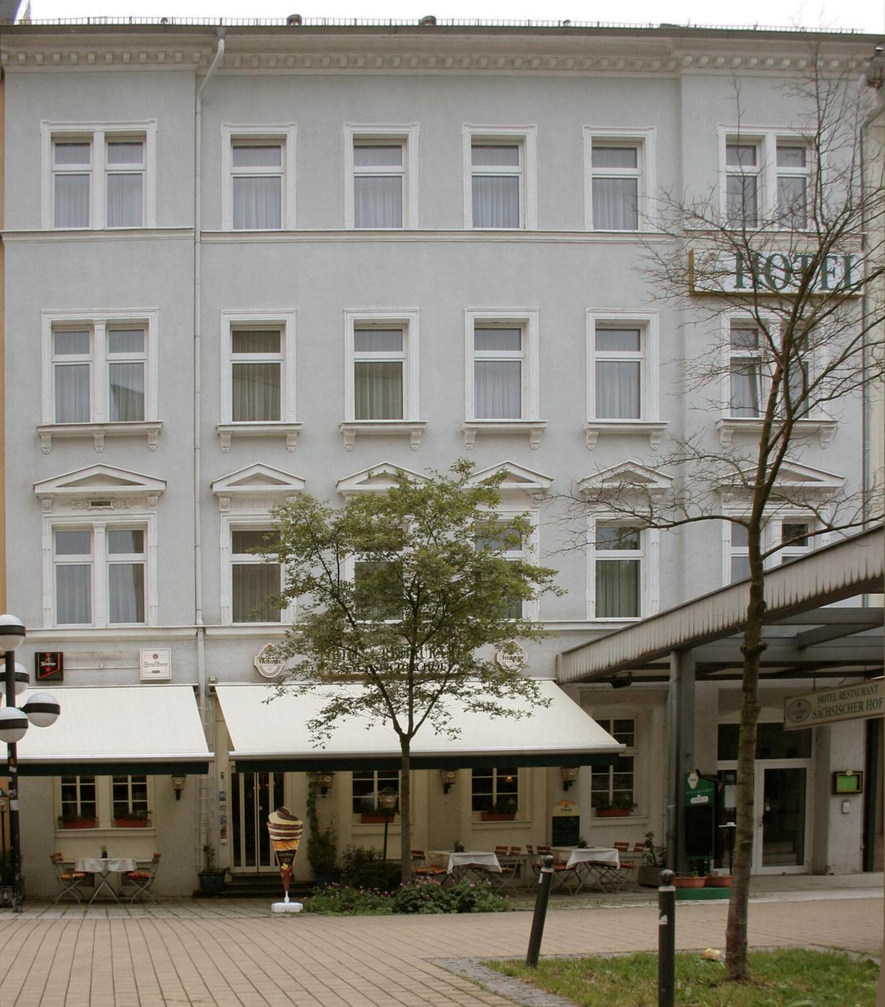 Hotel Sachsischer Hof Chemnitz Bagian luar foto